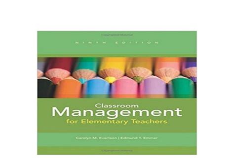 classroom management for elementary teachers 9th edition Epub